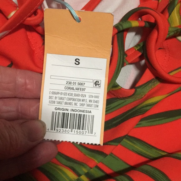 Strappy Back V-Wire One Piece Swimsuit Kona - Picture 7 of 7